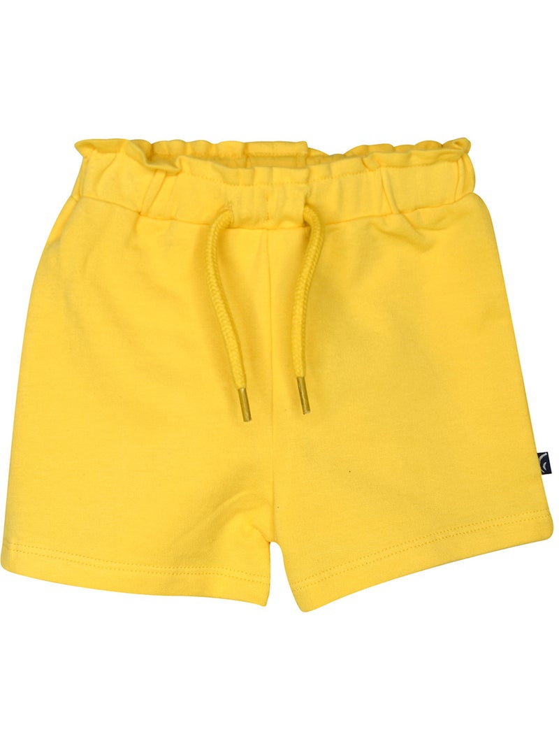 TSHIRT SHORT ROSIANE MAILLE MANCHES COURTES Jaune - Kiabi