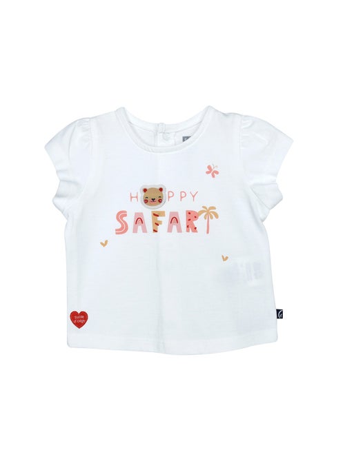TSHIRT SHORT ROZENN NAISSANCE - Kiabi