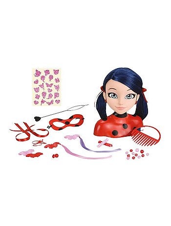 T?te ? Coiffer Ladybug Miraculous - Bandai