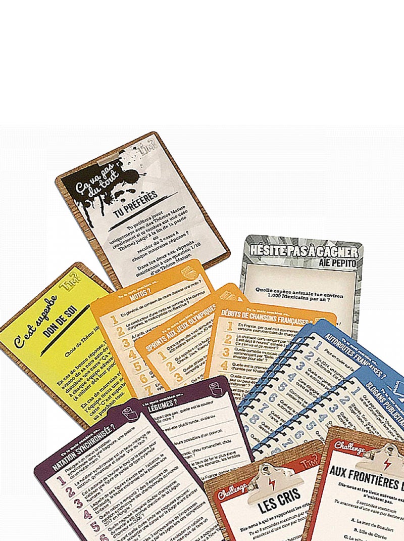 Ttmc ? Tu Te Mets Combien - Cartamundi Multicolore - Kiabi