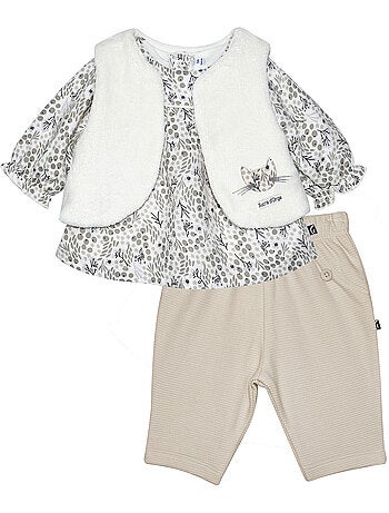 Tunic gilet s/s mches pantalon suzie serge