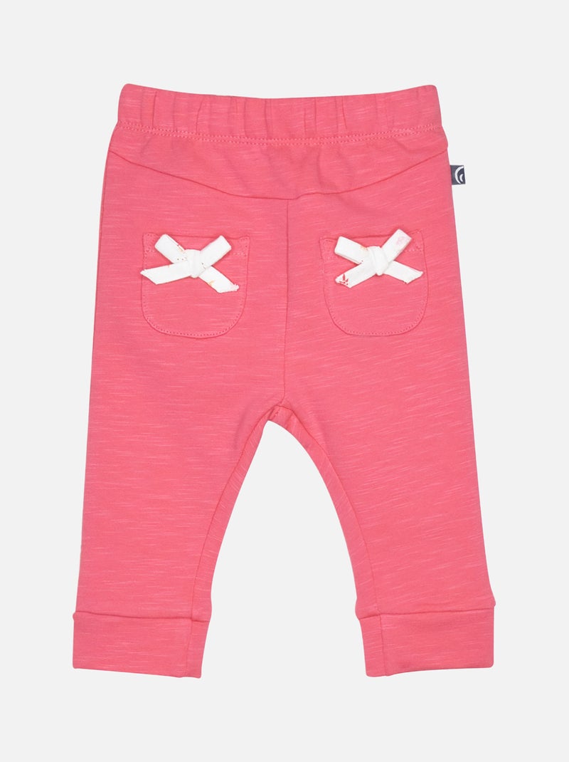 TUNIC JEGGING CHAUSSETTES LINA MANCHES LONGUES NAISSANCE Rose - Kiabi