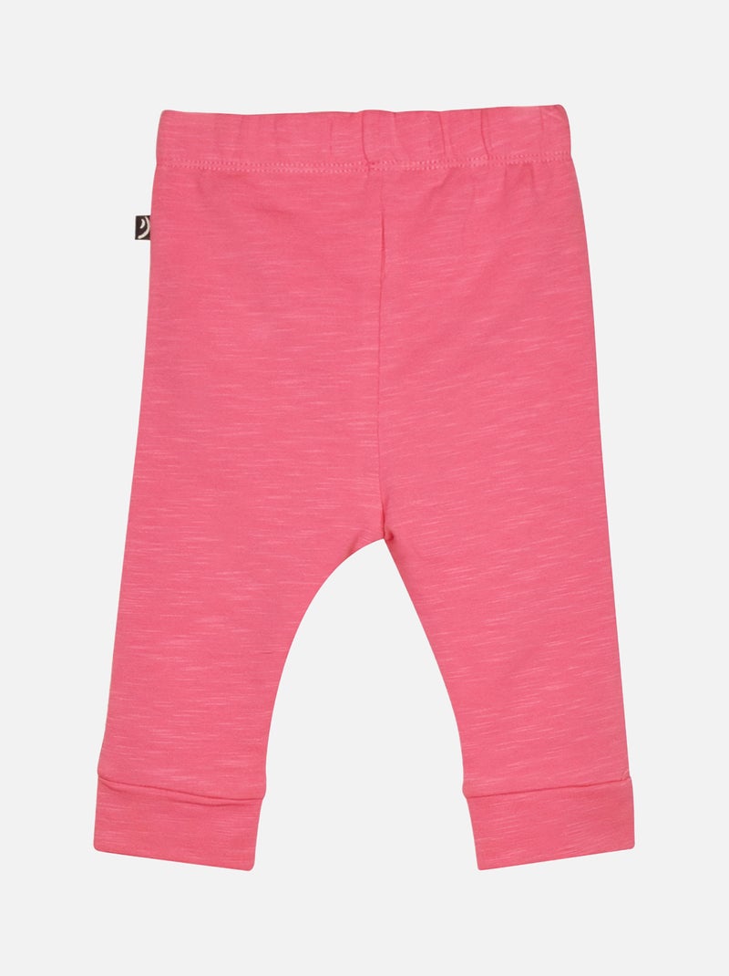 TUNIC JEGGING CHAUSSETTES LINA MANCHES LONGUES NAISSANCE Rose - Kiabi