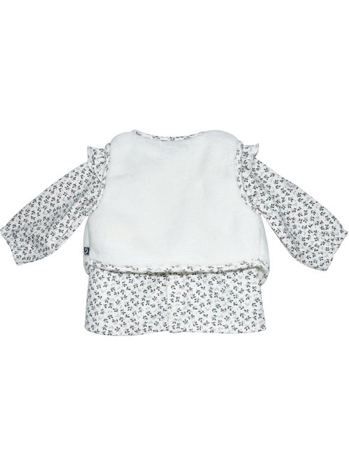 Tunic legging gilet s/s mches sandy maille bebe - Kiabi Tunic legging gilet s/s mches sandy maille bebe - Kiabi