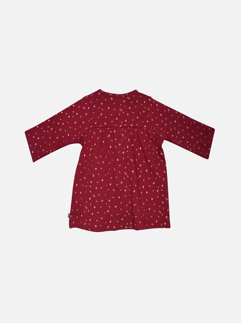 TUNIC PANTALON CHAUSSETTES INGRID INTERLOCK BEBE Blanc - Kiabi