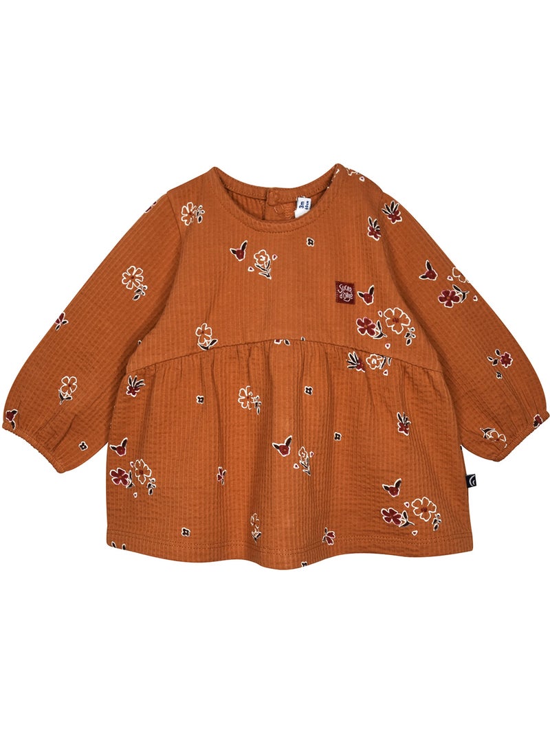TUNIC SHORT BANDEAU SINDI MAILLE BEBE Orange - Kiabi