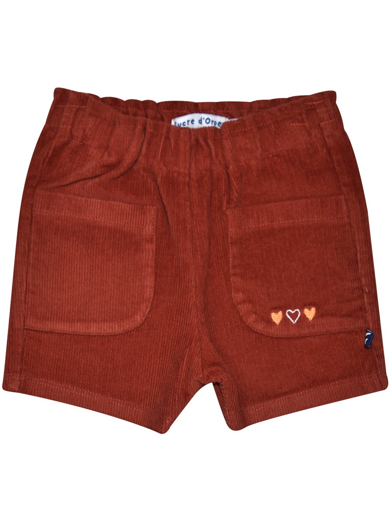 TUNIC SHORT BANDEAU SINDI MAILLE BEBE Orange - Kiabi