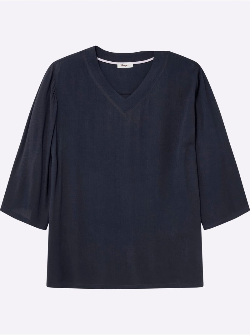 Tunique - Taille Standard - Sheego Bleu foncé - Kiabi