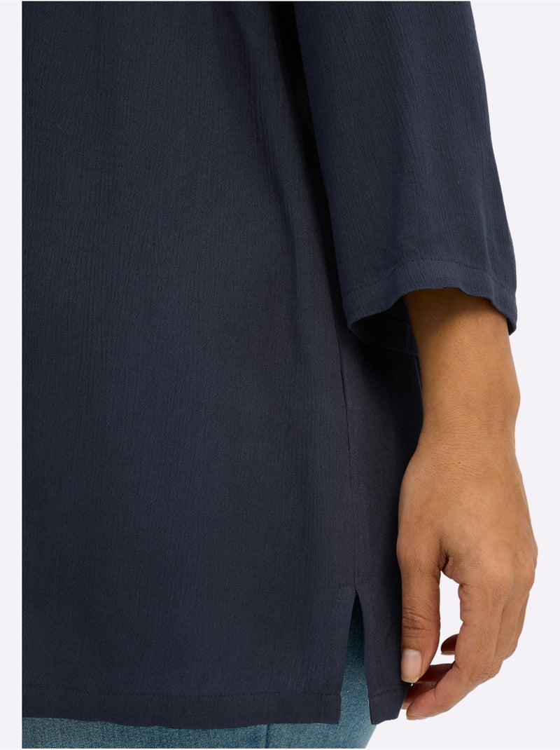 Tunique - Taille Standard - Sheego Bleu foncé - Kiabi