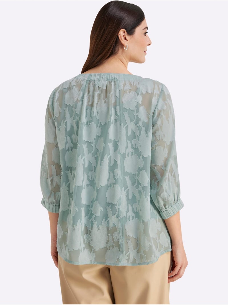 Tunique - Taille Standard - Sheego Menthe - Kiabi