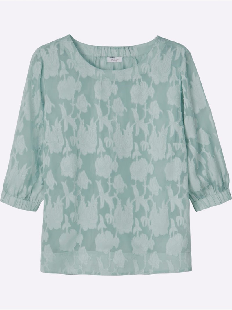 Tunique - Taille Standard - Sheego Menthe - Kiabi