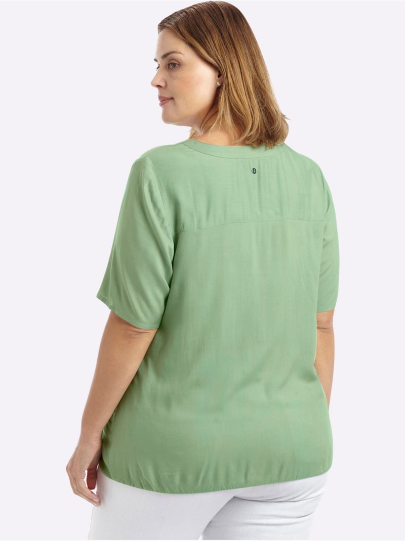 Tunique - Taille Standard - Sheego Vert eucalyptus - Kiabi