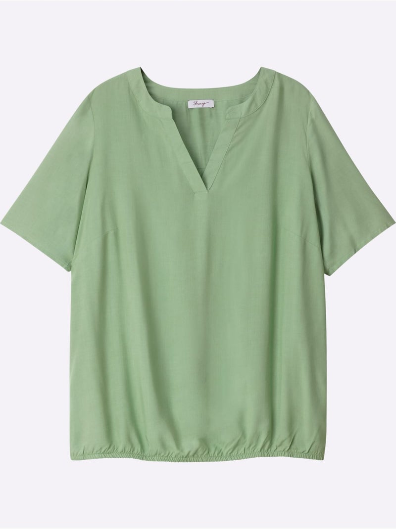 Tunique - Taille Standard - Sheego Vert eucalyptus - Kiabi