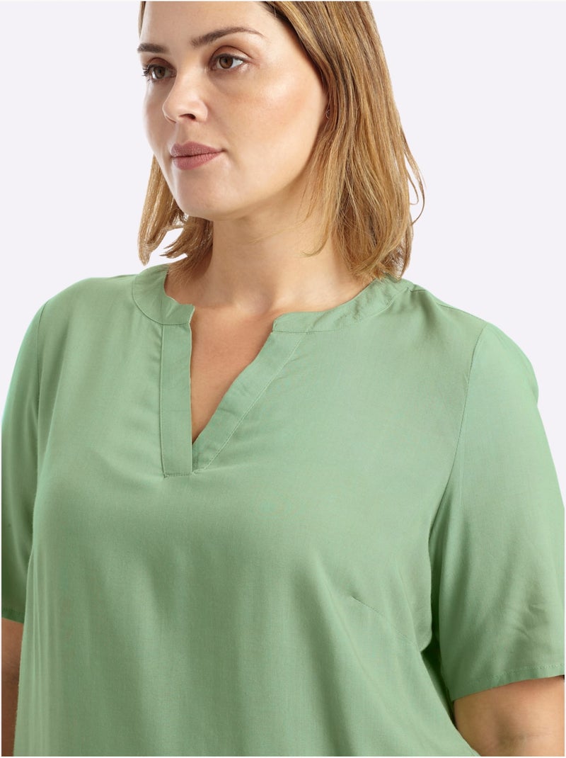 Tunique - Taille Standard - Sheego Vert eucalyptus - Kiabi