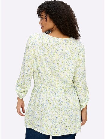 Tunique à Fleurs - Taille Standard - Sheego