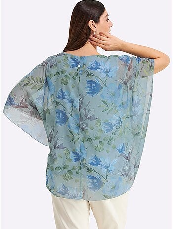 Tunique à Fleurs - Taille Standard - Sheego