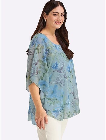 Tunique à Fleurs - Taille Standard - Sheego