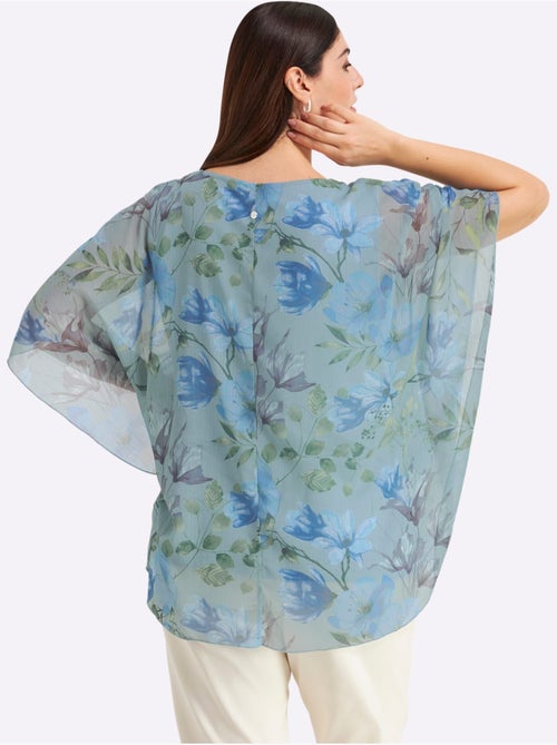 Tunique à Fleurs - Taille Standard - Sheego - Kiabi