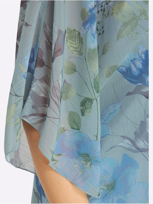 Tunique à Fleurs - Taille Standard - Sheego - Kiabi