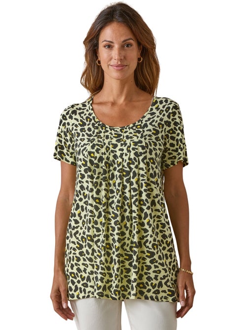 Tunique à plis manches courtes - DAXON - Kiabi