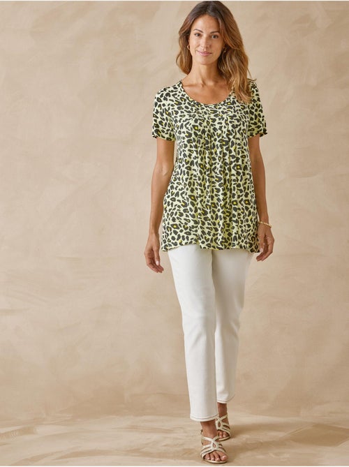 Tunique à plis manches courtes - DAXON - Kiabi