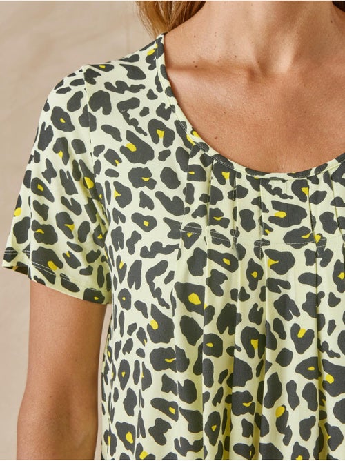 Tunique à plis manches courtes - DAXON - Kiabi