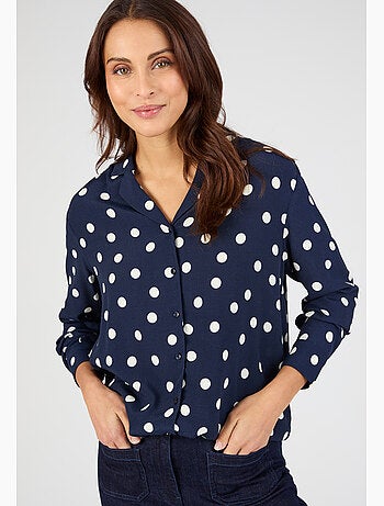 Tunique à pois en pure viscose - Damart