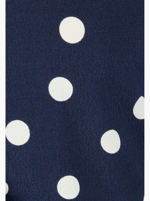Tunique à pois en pure viscose - Damart - Kiabi