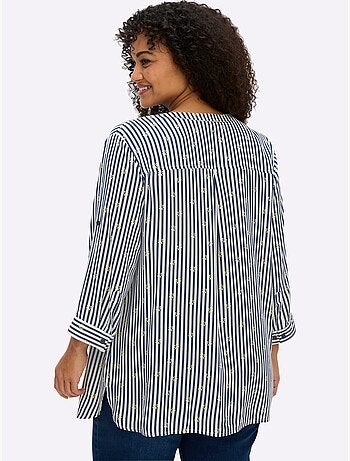 Tunique à Rayures - Taille Standard - Sheego