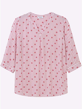 Tunique à Rayures - Taille Standard - Sheego