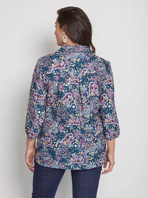Tunique ample et longue imprimé floral - AFIBEL - Kiabi
