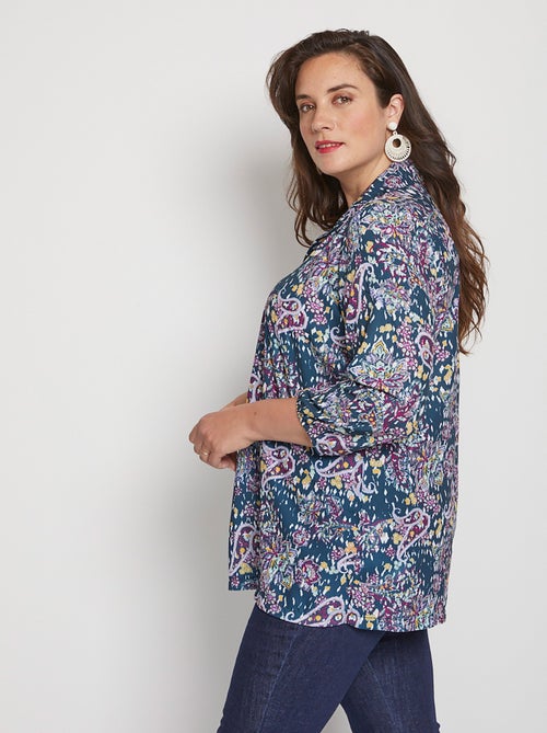 Tunique ample et longue imprimé floral - AFIBEL - Kiabi