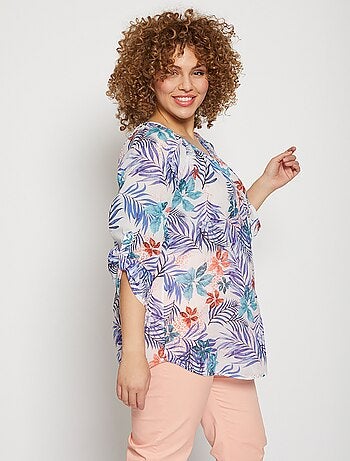 Tunique ample longue manches 3/4 - AFIBEL