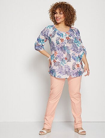 Tunique ample longue manches 3/4 - AFIBEL