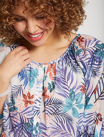 Tunique ample longue manches 3/4 - AFIBEL