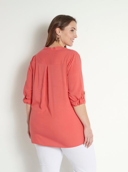 Tunique ample longue manches 3/4 - Afibel - Kiabi