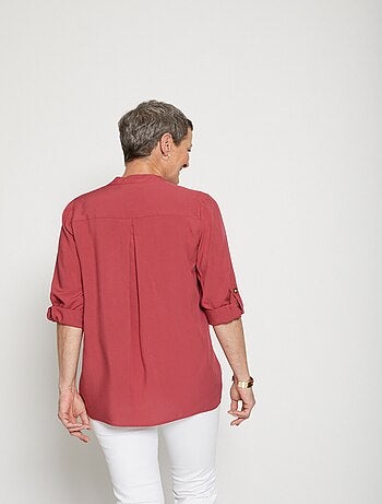 Tunique ample longue manches 3/4