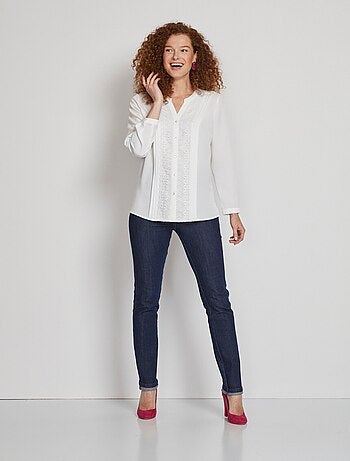 Tunique avec fantaisie dentelle