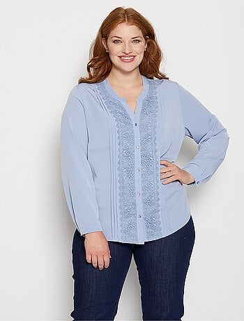 Tunique avec fantaisie dentelle