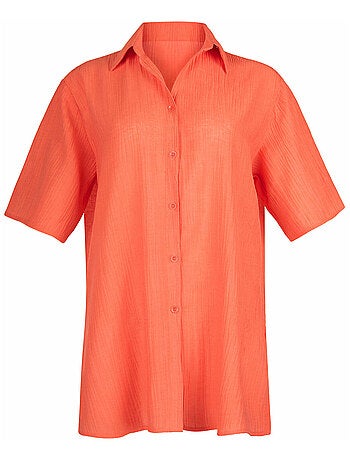 Tunique chemise estivale manches courtes Normandie