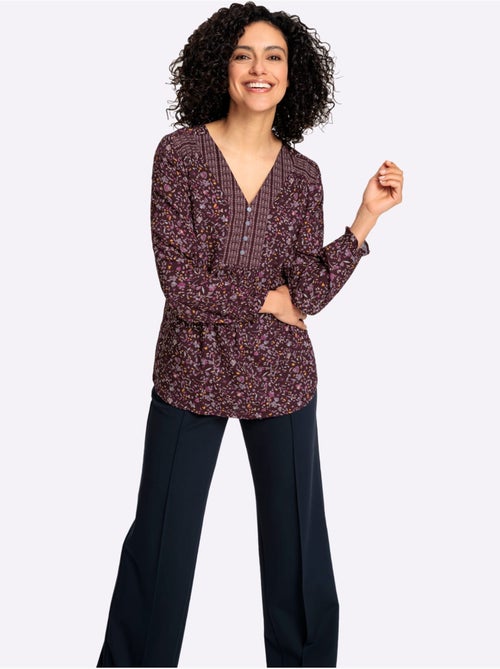 Tunique Coupe Affinante - Taille Standard - Witt - Kiabi Tunique Coupe Affinante - Taille Standard - Witt - Kiabi