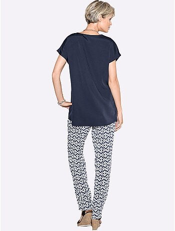Tunique Coupe Décontractée Aux épaules - Taille Standard - Moda Vilona