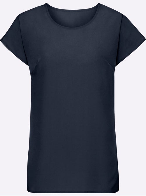 Tunique Coupe Décontractée Aux épaules - Taille Standard - Moda Vilona - Kiabi Tunique Coupe Décontractée Aux épaules - Taille Standard - Moda Vilona - Kiabi