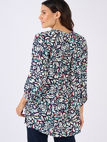 Tunique créponnée pure viscose - Damart