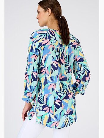 Tunique créponnée pure viscose - Damart