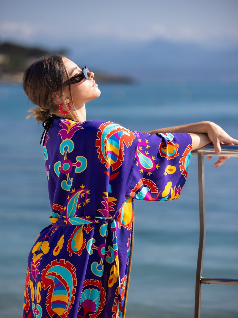 Tunique de Plage Beachrobe NEPALI Multicolore - Kiabi