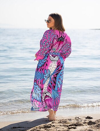 Tunique de Plage Beachrobe PinkPanther