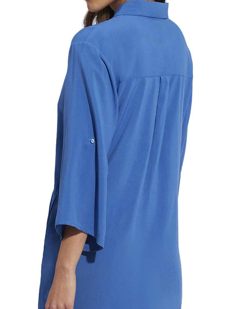 Tunique de plage BoraBora Bleu - Kiabi