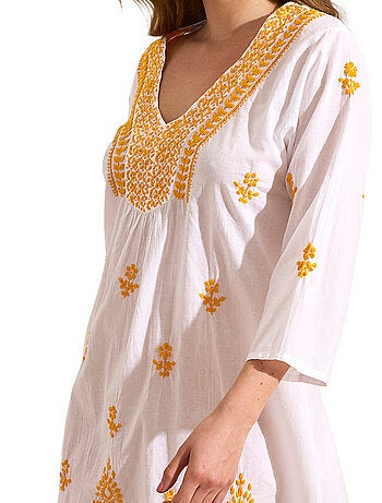 Tunique de plage brodée COMPLEMENTOS