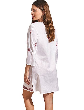 Tunique de plage brodée COMPLEMENTOS